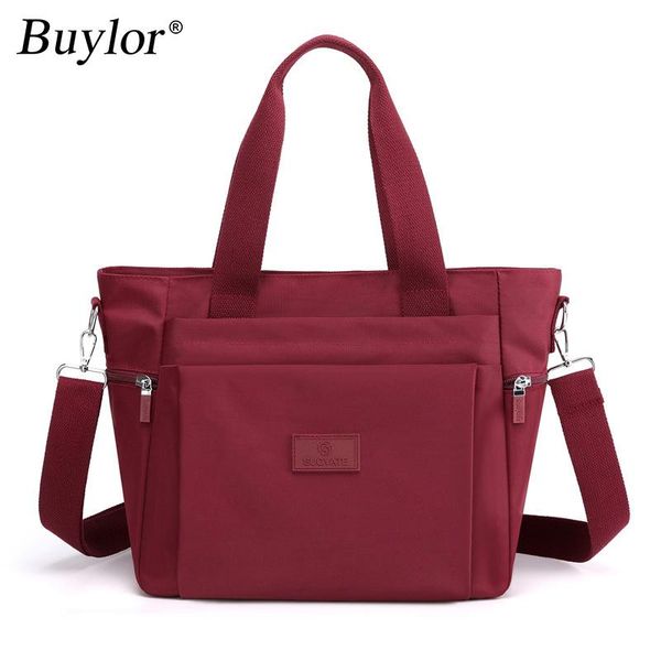 

evening bags buylor nylon women shoulder bag luxury lady handbags casual large capacity female messenger fashion hand