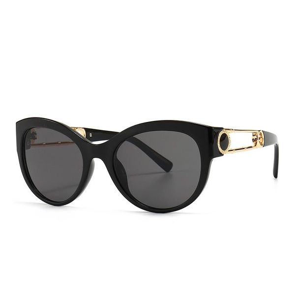

sunglasses women's oval cat eye lady metal rimless shades luxury female driving glasses zonnebril dames, White;black