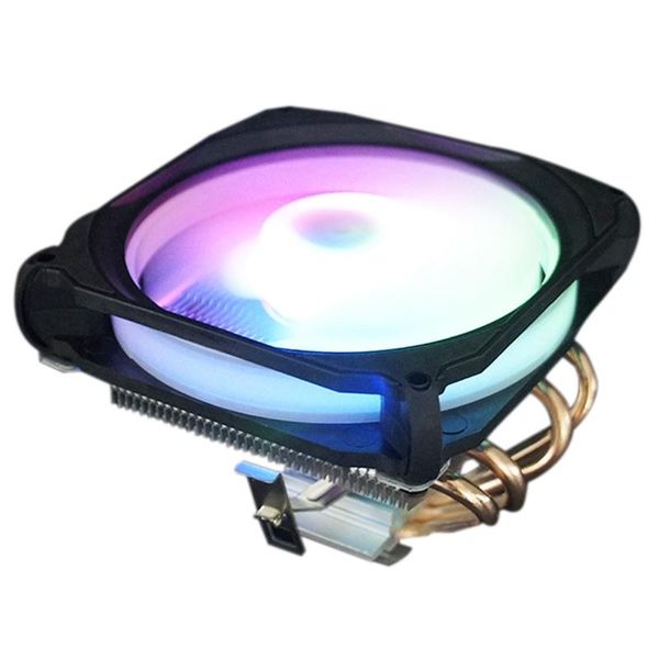 

cpu cooler 4 pure copper heat pipe cooling tower down pressure system 12 cm fan radiator for fans & coolings