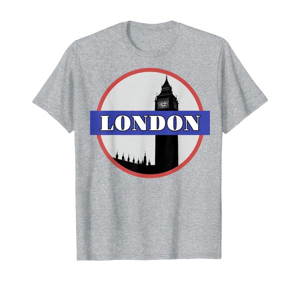 

london underground big ben tshirt - england united kingdom, White;black