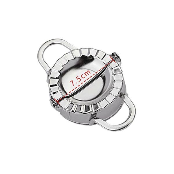 

baking & pastry tools stainless steel dumpling mold maker kitchen silver tool