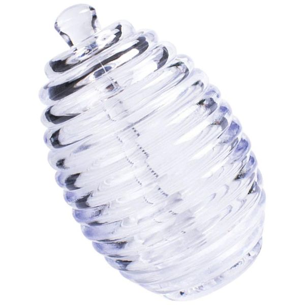 

set of kitchen honey storage jar pot dispenser with stirring rod spoons