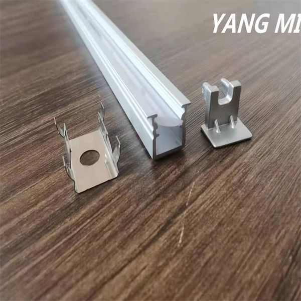 Алюминиевый светодиодный профиль Световой бар алюминиевый корпус для светодиодных полос