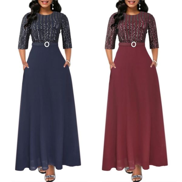 

elegant women muslim dress dubai abaya turkish pakistan caftan moroccan kaftan hijab evening dresses malaysia gowns djelaba ethnic clothing, Red