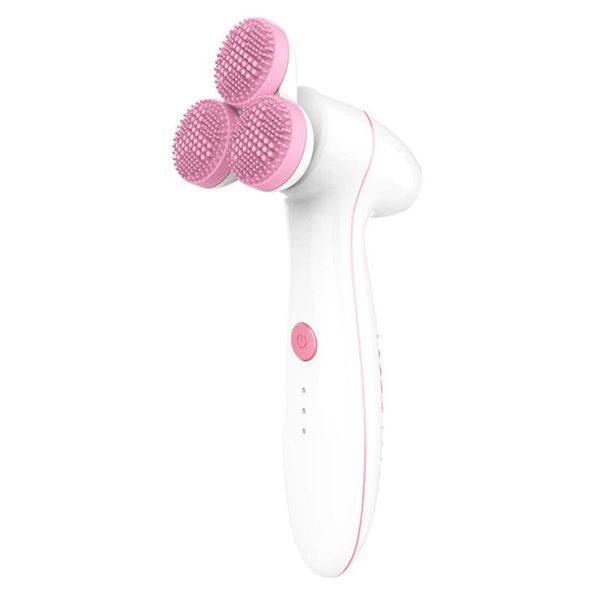 

handled facial electric household portable cleaner massage machine beauty cleaning 3 rounds convenient massagers
