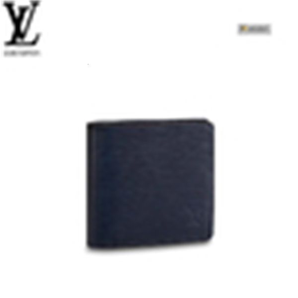 

clutches brand designer chain luxury r6dl purse m61825 multiple wallets wallet navy leather blue compact compact wallets men evening real ke, Red;black