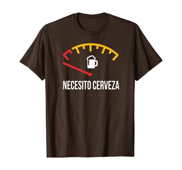 

Necesito Cerveza Funny Spanish Quote Shirt, Mainly pictures