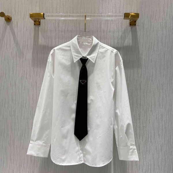 

shirt 2021 Spring Summer Collection 100% Cotton Gothic Street Style Luxury Design, White