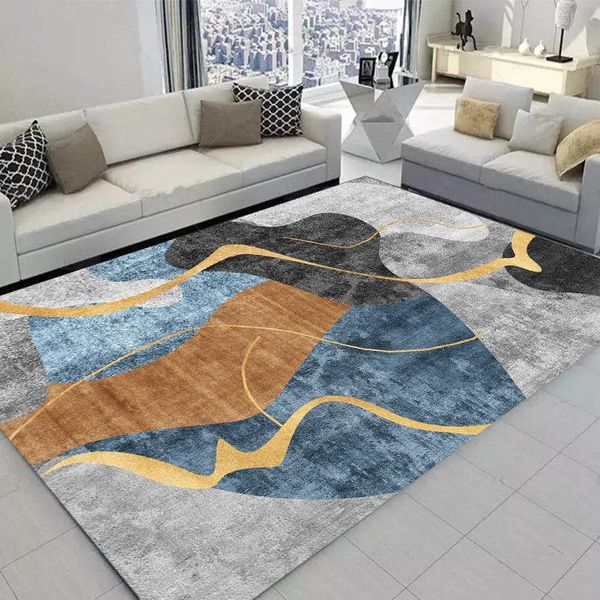 

carpets washable large area floor mat patterned carpet non-slip living room coffee modern bedroom table home decoration