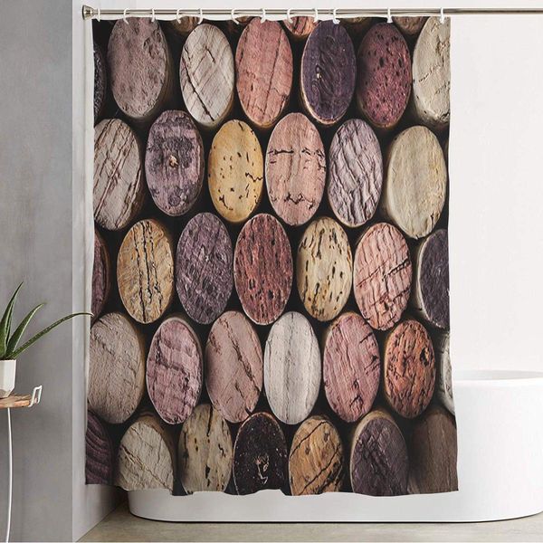 

shower curtain water proof wine corks tap purple horizontal black grape closeup textures winemaking food drink cellarage vine