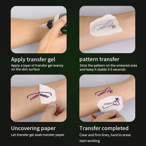

120/250ml stencil stuff magic gel non-toxic tattoo stencil ink template paint transfer formula longer lasting beauty toolsscouts