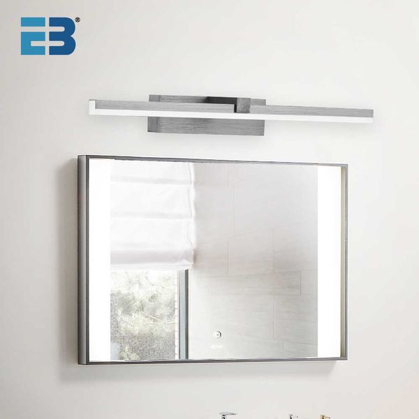 Lâmpada de parede do banheiro LED luzes espelho AC90-265V Sconce à prova d'água para luminária 210724