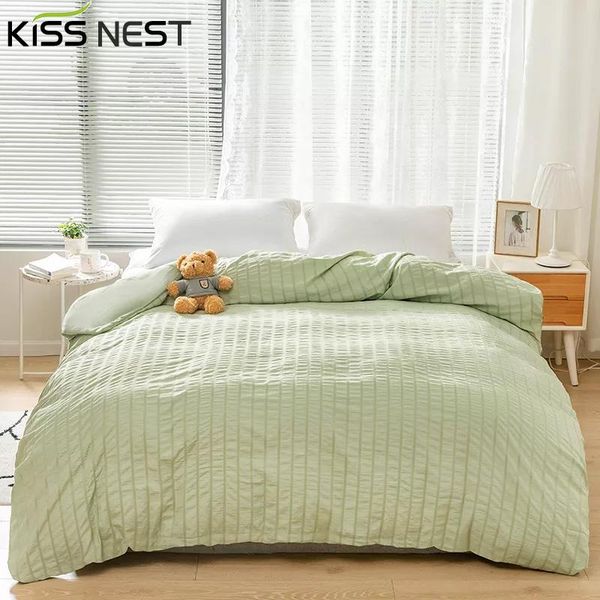 

bedding sets luxury plain dyed seersucker technics fabric,comforter set ,nordic covers for bed 150,duvet cover 200x200 bedroom