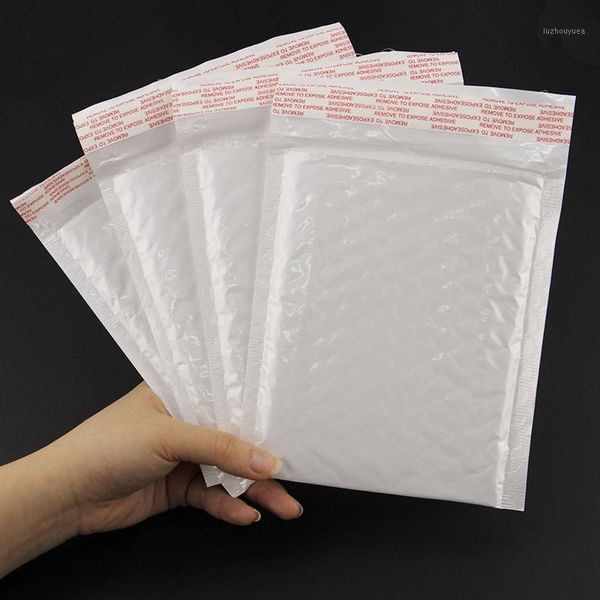 Упаковочные пакеты оптом - высококачественная жемчужная пленка пузырьки посылки белые мягкие конверты CE0004