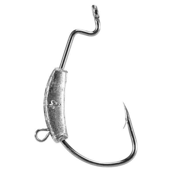 

fishing hooks 5 pcs hook jig head barbed 1.5g 2.5g 3.5g 4g carbon steel tackle offset