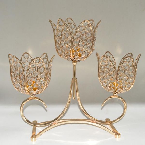 

candle holders weeding decoration crystal candlestick