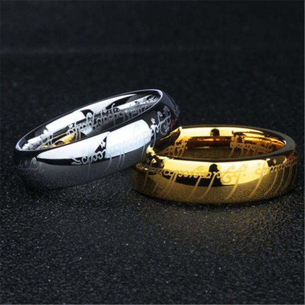 

wedding rings stainl steel for men and women titanium ring, Slivery;golden