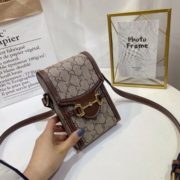 

2021 korean version medium and long women's cover short mobile phone bag wallet