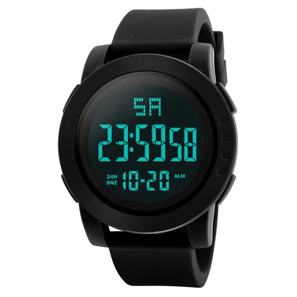 

wristwatches men wristwatch analog army sport led watch electronic digital waterproof fitness watches, Slivery;brown