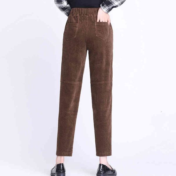 

women's jumpsuits & rompers corduroy pants, harem pants for fall 7jtr, Black;white