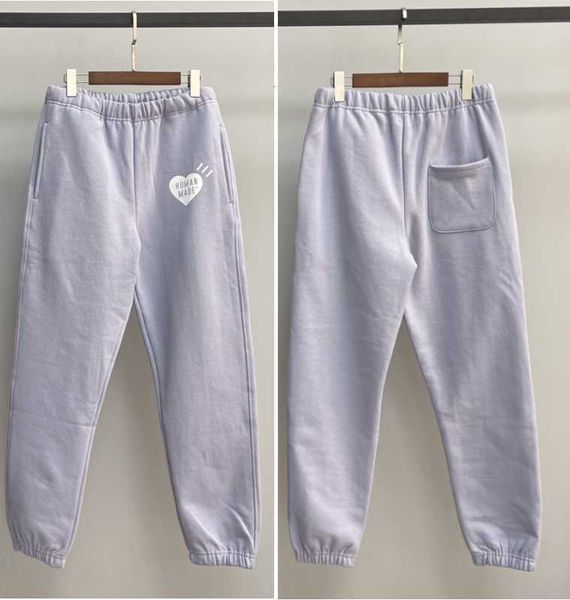 

men's jeans human made sweatpants fleece pants streetwear trousers hip hop harajuku joggers men fitness clothing women clothes sport jo, Blue