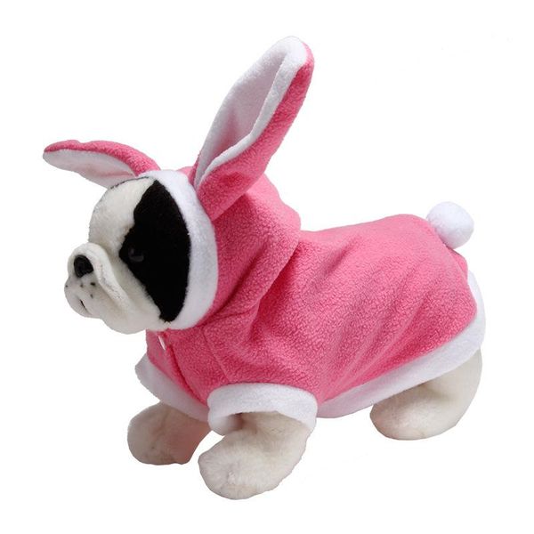 

dog apparel pet clothes autumn and winter cosplay costume small cute sleeveless warm hooded button coat