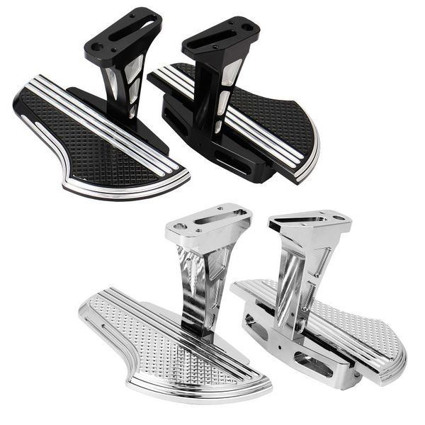

pedals foot pegs rear rests with bracket footpeg aluminum footrest for 93-later touring and trike motorcycle models
