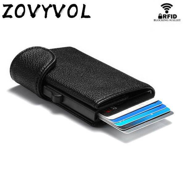 

rfid smart men card wallet money bag male vintage black purse small magic mini slim walet thin portfel vallet wallets, Red;black