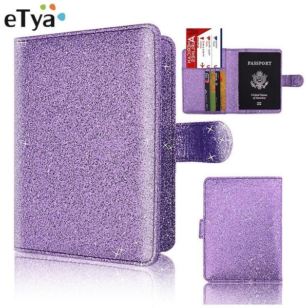 

card holders men women travel passport cover wallet ticket documents holder business wallets purse, Brown;gray