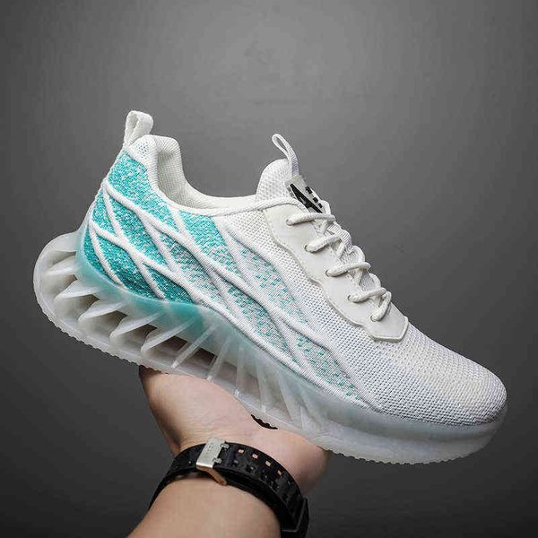 

dress shoes sports shoes blade 2022 spring and leisure sports autumn flying weaving korean fashion running, Black