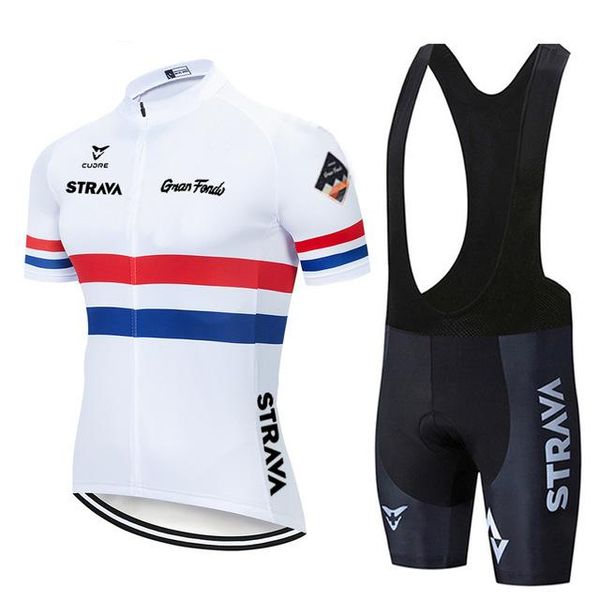 

strava summer bike uniform cycling jersey set ropa ciclismo mtb riding wear bib short suit breathable anti-uv racing sets, Black;blue