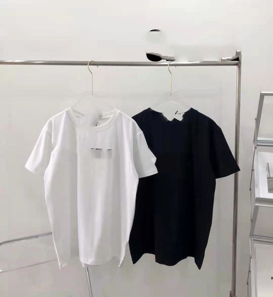 

luxury design summer loose fitting pullover t-shirt for men and women, White