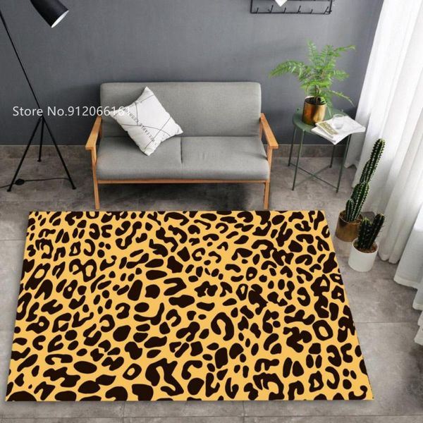 

carpets colorful leopard floor carpet tiger skin doormat kitchen doorway rug home textile custom mat kids bedroom