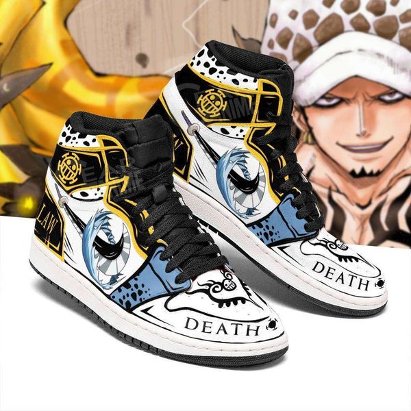

trafalgar law sneakers room skill anime shoes fan