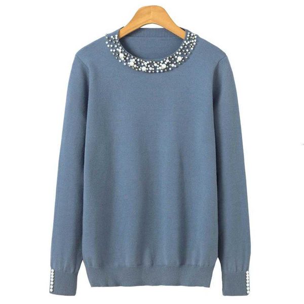 

women's sweaters pearl winter knitted sweater women long sleeve loose elegant pullover female soft warm autumn casual jumper lnem, White;black