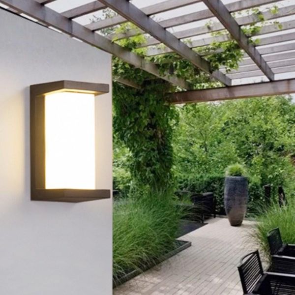 

kenlux 12w wall light led outdoor indoor villa garden lamp aluminum living room hallway stair corridor balcony courtyard lamps