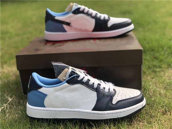 

shoes running ts 1s mens womens skateboard 1 univisity blue white sports casual trainers come 36-46