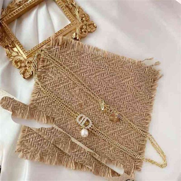 

75% off outlet online family three layer clavicle chain necklace zn5o, Silver