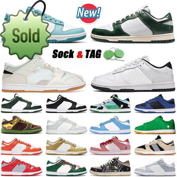 

designer mens women skate low shoes paisley blue vintage green sneakers unc scrap sea glass union grey fog unc fashion casual trainers, Black