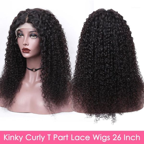 

alibonnie 4Ã4 kinky curly wig human hair lace frontal wigs 5x5 closure with baby remy pre plucked1, Black;brown
