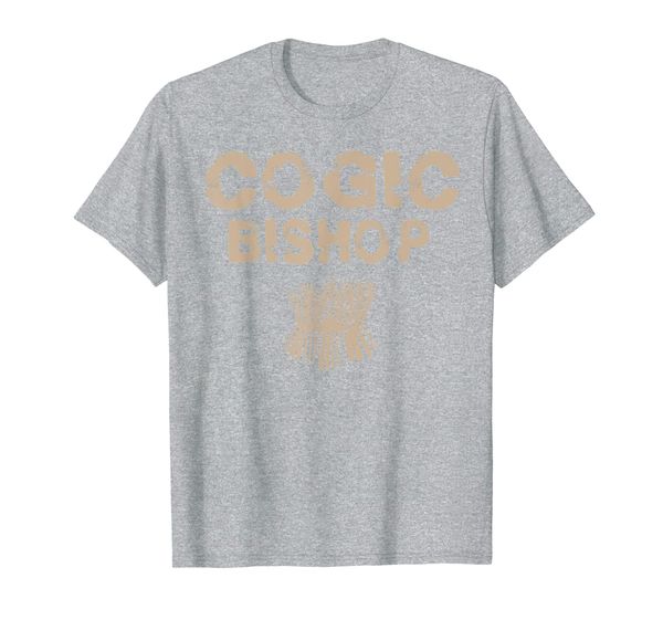 

cogic church bishop leader christian faith witness t-shirt, White;black