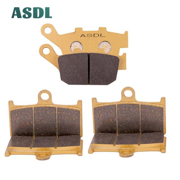 

motorcycle front and rear brake pads for daytona 675 2006-2008 #c brakes