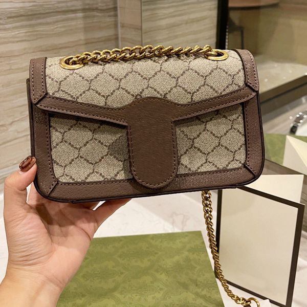 

chain bag totes shopping luxury designer brand fashion shoulder handbags ladys phone bags wallet metallic totes vintage cross body large