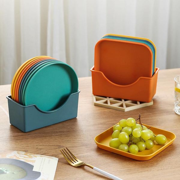 

dishes & plates modern party plastic plate table accessories saucer cake tray dessert container side dish creative convenient fruit