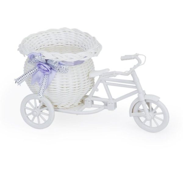 

vases handmade tricycle/bike shape flower basket for storage/arrangement