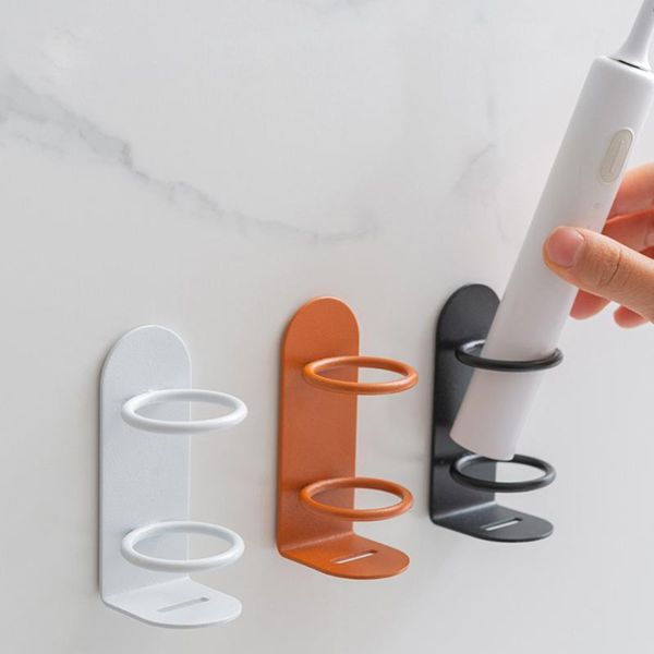 

toothbrush holders bathroom electric storage rack wall-mounted toothpaste holder with draining holes toiletry kit organizer shelf