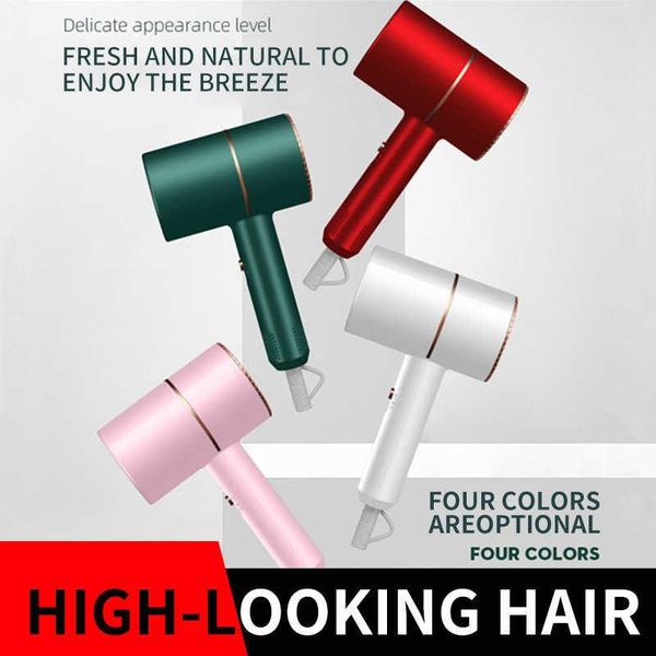 

electric hair brushes dryer household and cold wind high-power blue light negative ion american specification