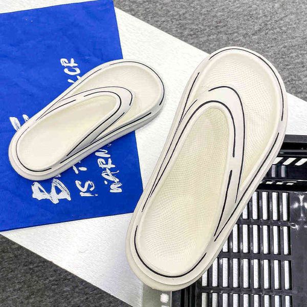 

slippers flip flops summer womens platform beach sandals cozy female casual shoes fashion mens sell footwear 220304, Black
