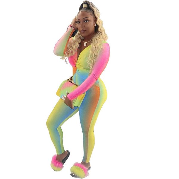 

tie dye print plus size jumpsuits for women 2021 party elegant bodycon jumpsuit long sleeve one piece club jumpsuit romper, Black;white