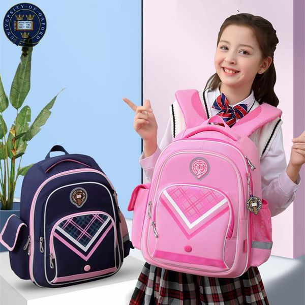 

school bags 2021 university of oxford orthopedic backpack bag for girls class 1-3
